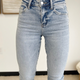 Scottie High Rise Straight Flaying Monkey Jeans