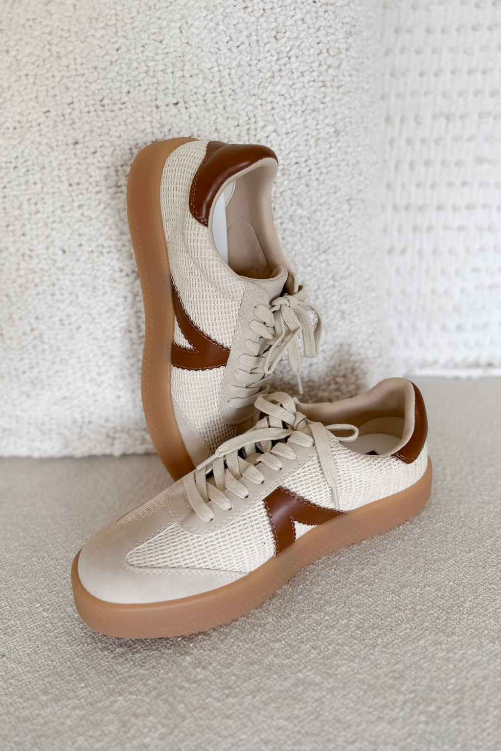 Everyday Cream & Brown MIA Sneakers