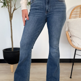 Taylor Mid Rise Flare Judy Blue Jeans