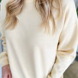 Lemon Soft Knit Pullover