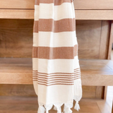 Hand Towel Neutral Stripes