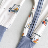 Zooming Golf Carts Romper