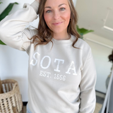SOTA. Sand Crewneck