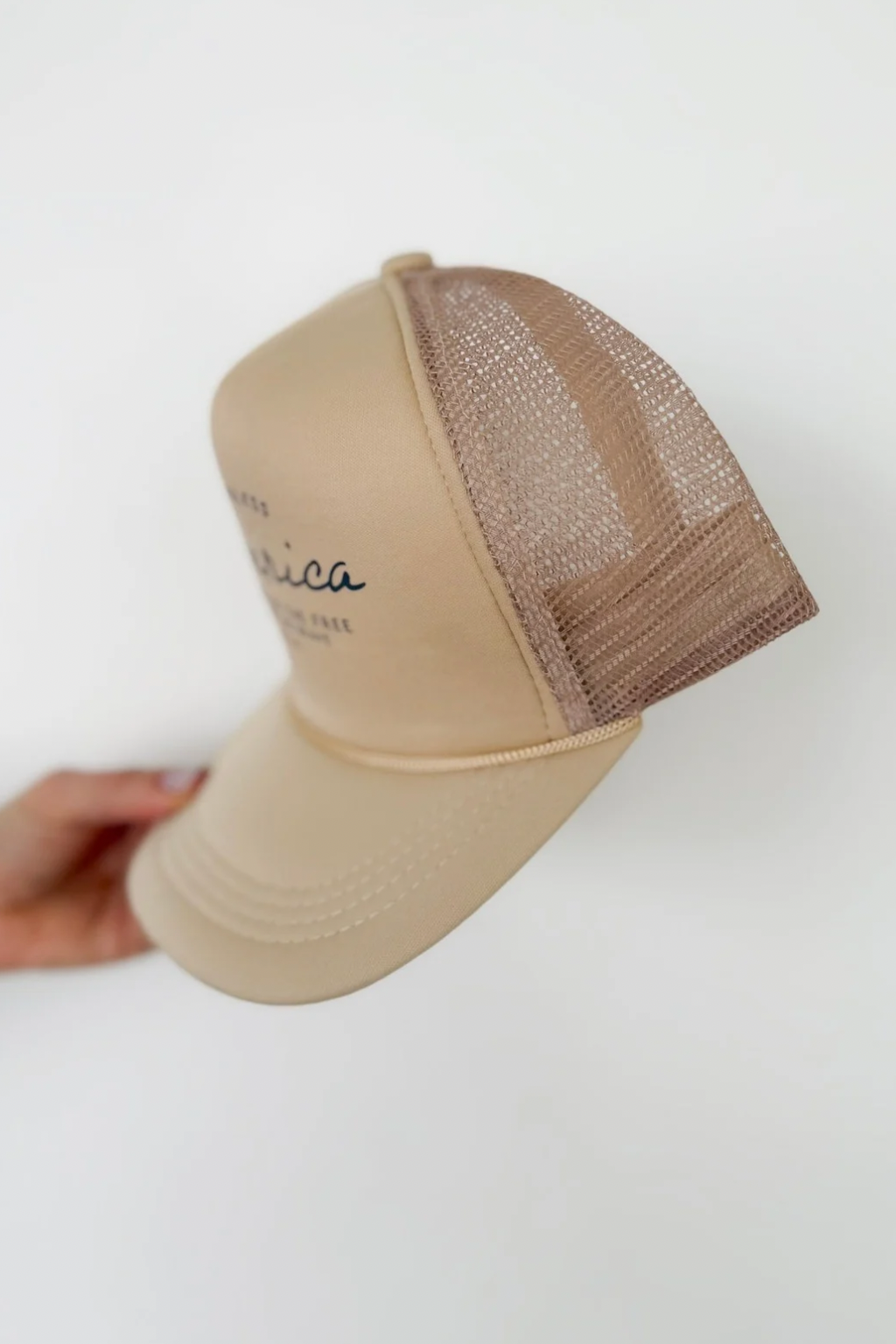 God Bless America Trucker Hat