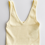 Nikibiki Reversible Ribbed Crop Top