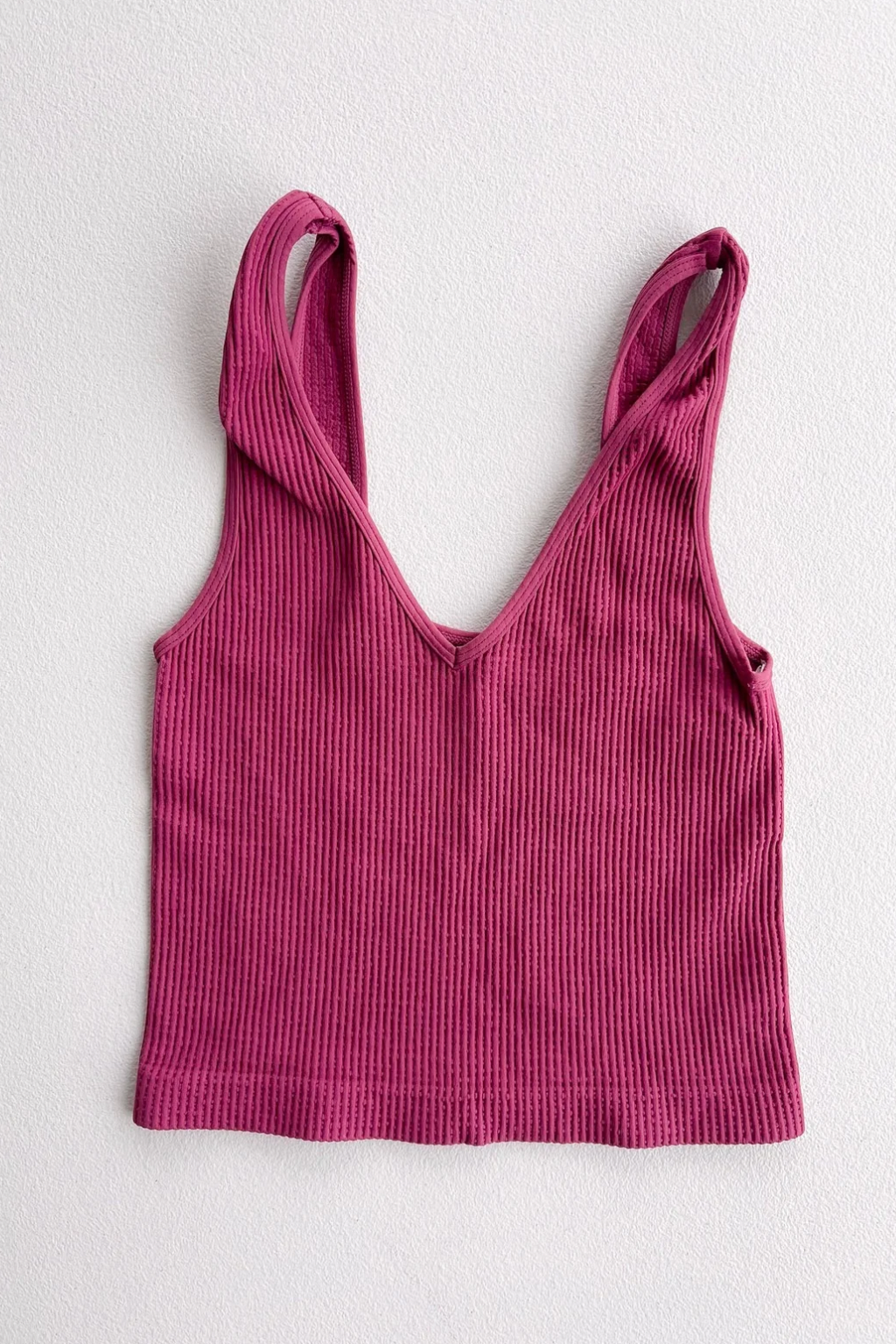 Nikibiki Reversible Ribbed Crop Top