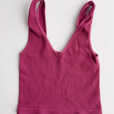 Nikibiki Reversible Ribbed Crop Top