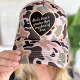 Gods Love is Greater Trucker Hat