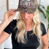 Give God Glory Camo Trucker Hat