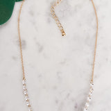 Dainty Crystal-Linked Necklace