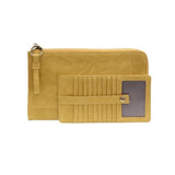 Mustard Convertible Wristlet & Bag