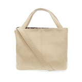 Ivory Floral Split Shoulder Bag