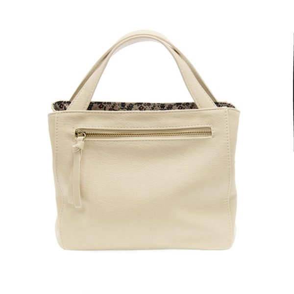 Ivory Floral Split Shoulder Bag