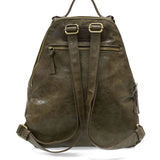 Maggie Taupe Modern Backpack