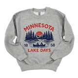 Kids Grace Lake Grey Crewneck