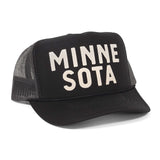 Minnesota Black/Grey Trucker Hat