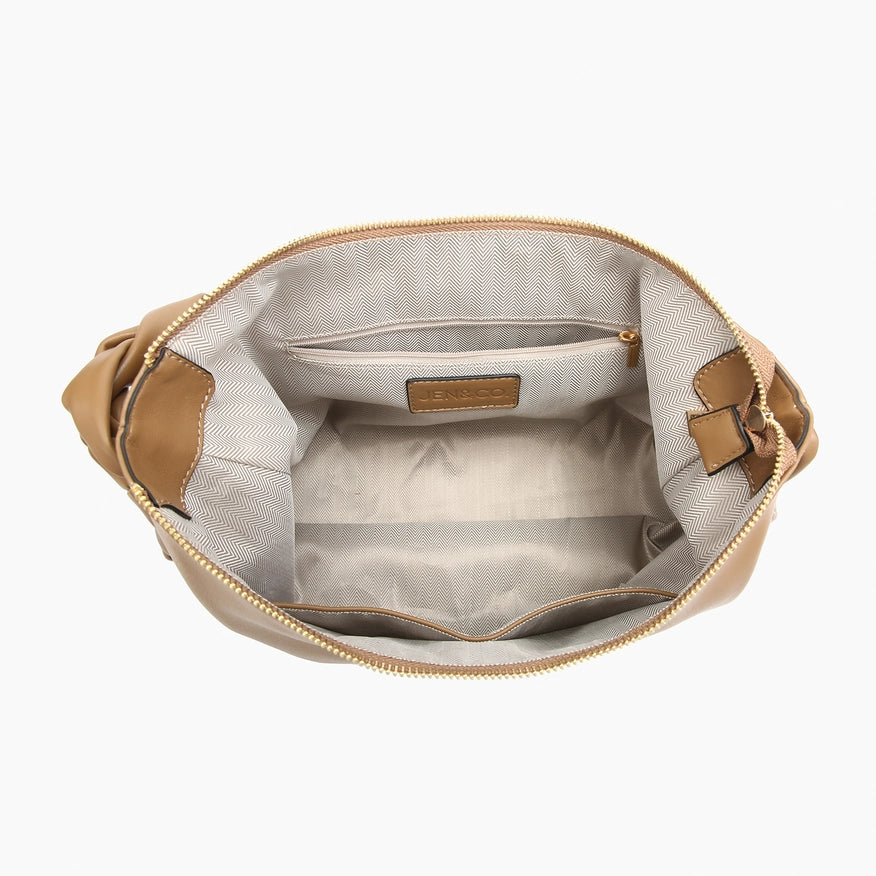 Delilah Knotted Detail Handle Purse