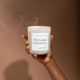 Palo Santo Patchouli Cream 15oz Candle