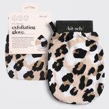 Exfoliating Glove-Leopard