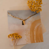 Believe In Miracle Mini Tag Necklace