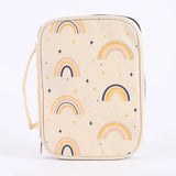 Rainbow Canvas Bible Cover