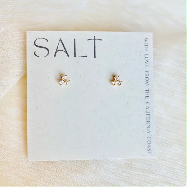 Trinity Stud Earrings