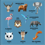 My Sticker Paintings: Animals of the World