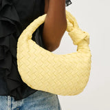 Lizzie Woven Knot Clutch