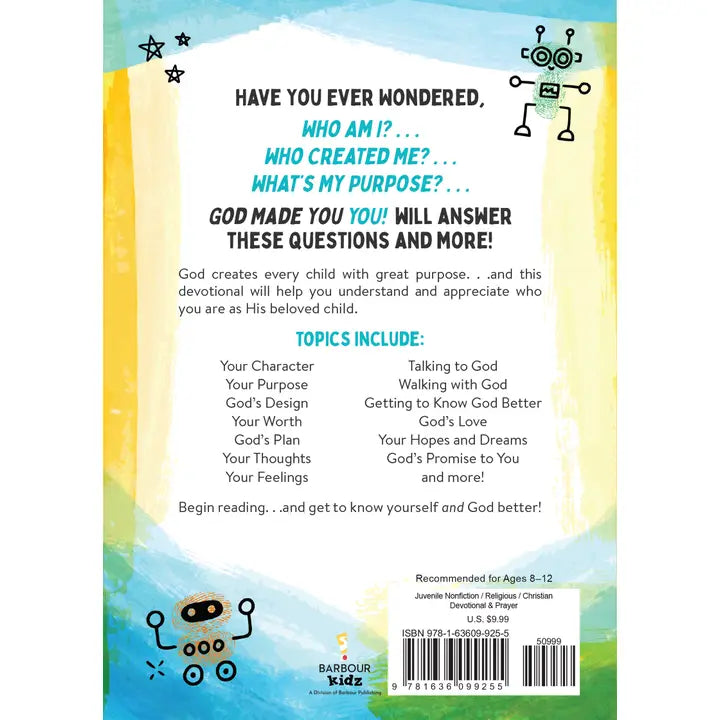 God Made You YOU! Devotions for Boys