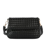 Woven Flap Over Clutch