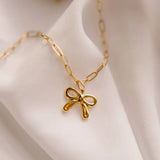 He Holds All Together Charm Necklace