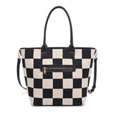 Betty Black & Ivory Tote Bag