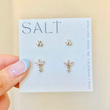 Dainty Crystal Stud Set