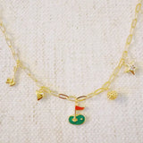 Golf Day Charm Necklace