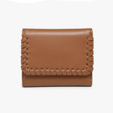 Logan Whipstitch Tri-Fold Wallet