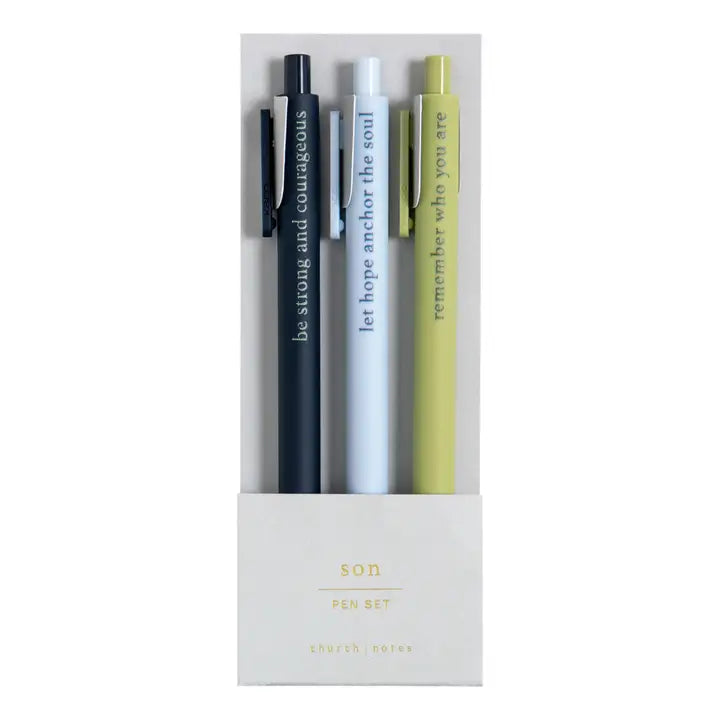 Bible Study Pen Set | Son
