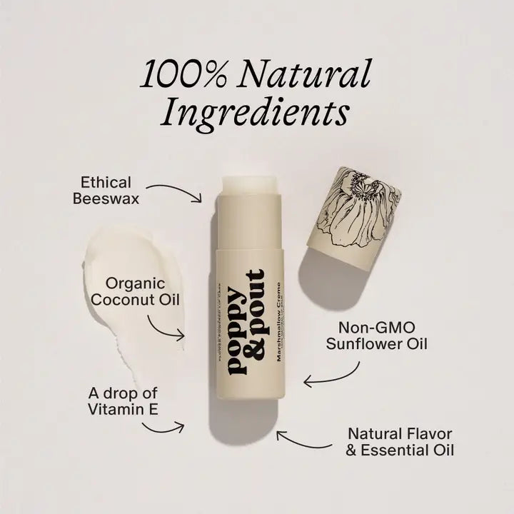 Poppy & Pout Lip Care Duo | Marshmallow Cream