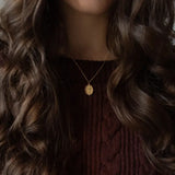 Beaded Chain Cross Necklace