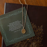 Beaded Chain Cross Necklace