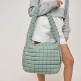 Letta Quilted Puffer Bag