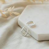 Petite Square Hoop