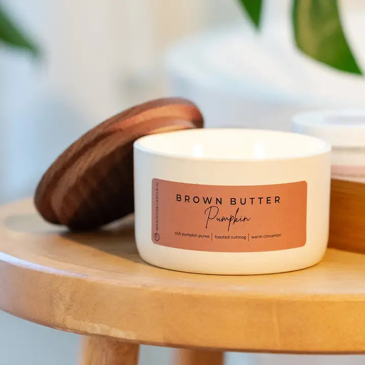 Brown Butter Pumpkin | 10 oz Candle