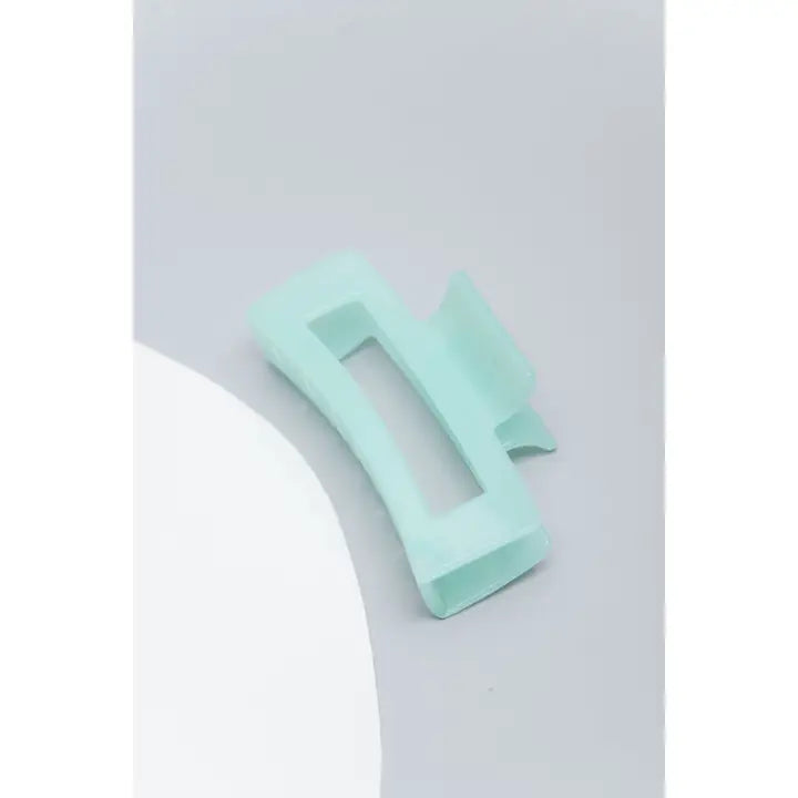 Translucent Pastel Hair Claw Clip