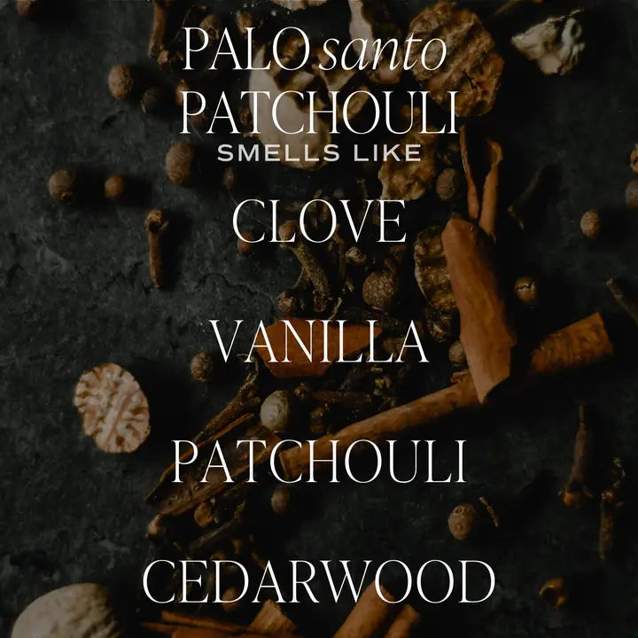 Palo Santo Patchouli Cream 15oz Candle