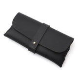 Soft Portable Faux Leather Sunglasses Case