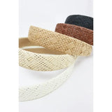 Woven Straw Headband
