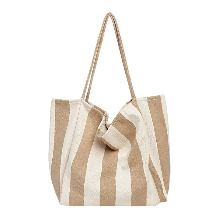 Striped Tote Bag