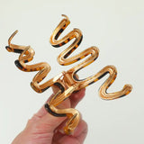 Willow | Large Squiggle Metal Claw Clip