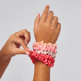 Ultra Petite Satin Scrunchies