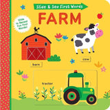 Slide and See First Words Usborne Book - Farm